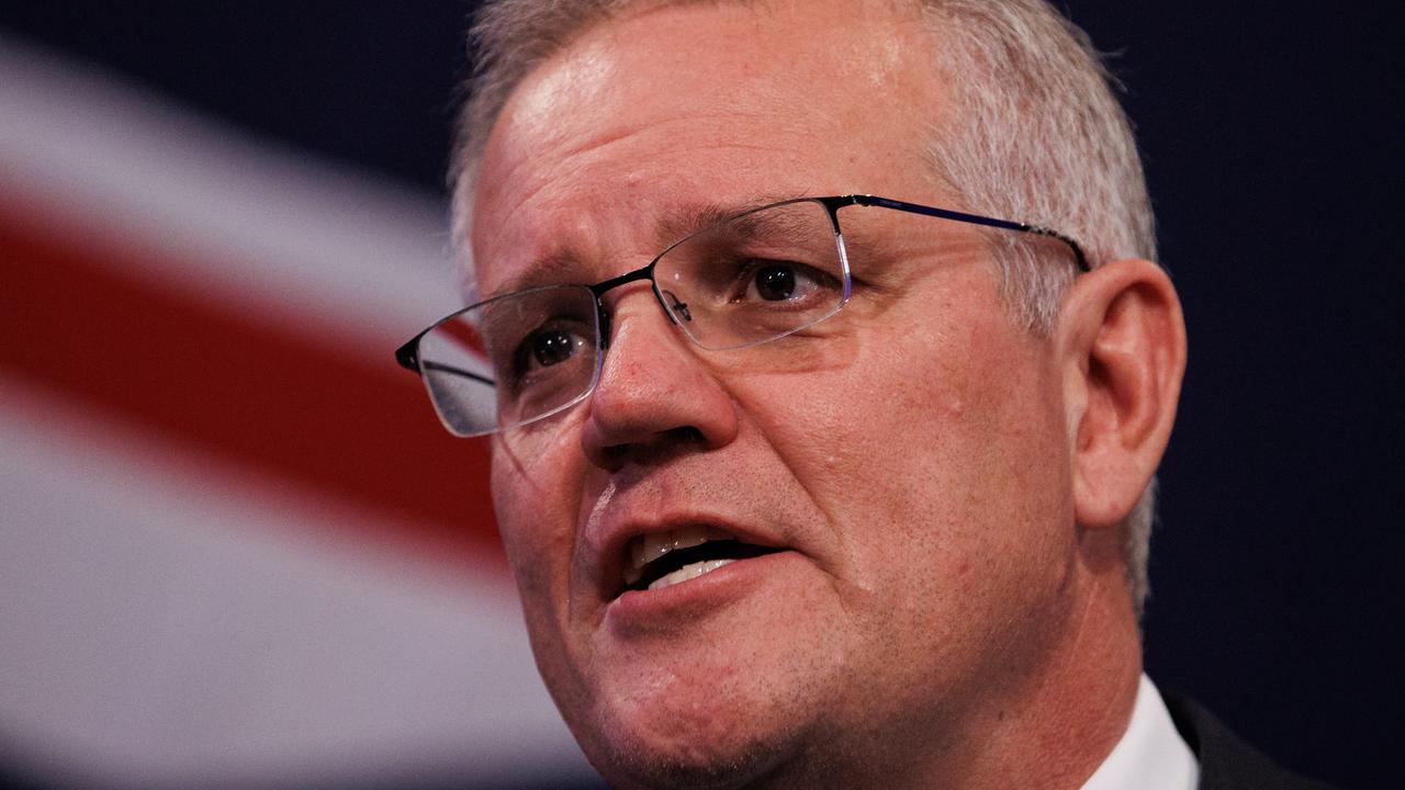 Former Prime Minister Scott Morrison. Picture: Jason Edwards