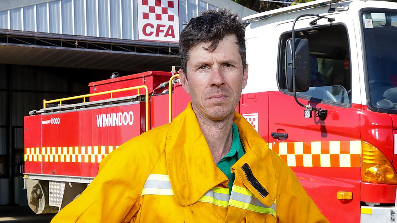 Captain of the Winnindoo Fire Brigade Ton Van Dijk.Situated between Rosedale and Heyfield, they were successful in winning funding for a new fire station in the 2020 Budget and yet volunteers have been told it will be late 2025 before the station is built. Picture: Ian Currie