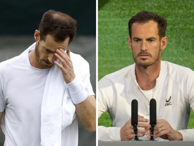 Andy Murray has announced some sad news. Photos: Getty Images