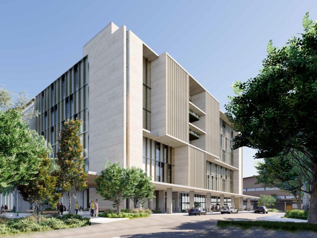 An artist’s impression of the Townsville University Hospital redevelopment