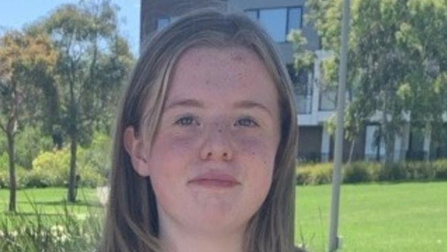 Olivia, 13, was last seen in Bacchus Marsh on September 18, 2024. Picture: Victoria Police