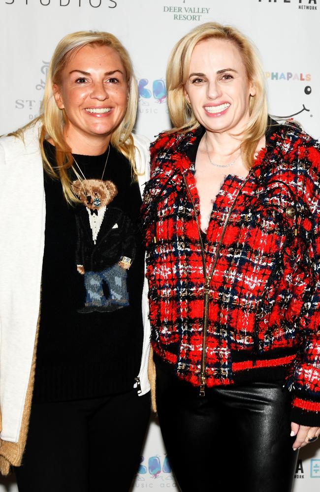 Rebel Wilson and Ramona Agruma attended Hilton’s event together over the weekend. Picture: Getty Images.