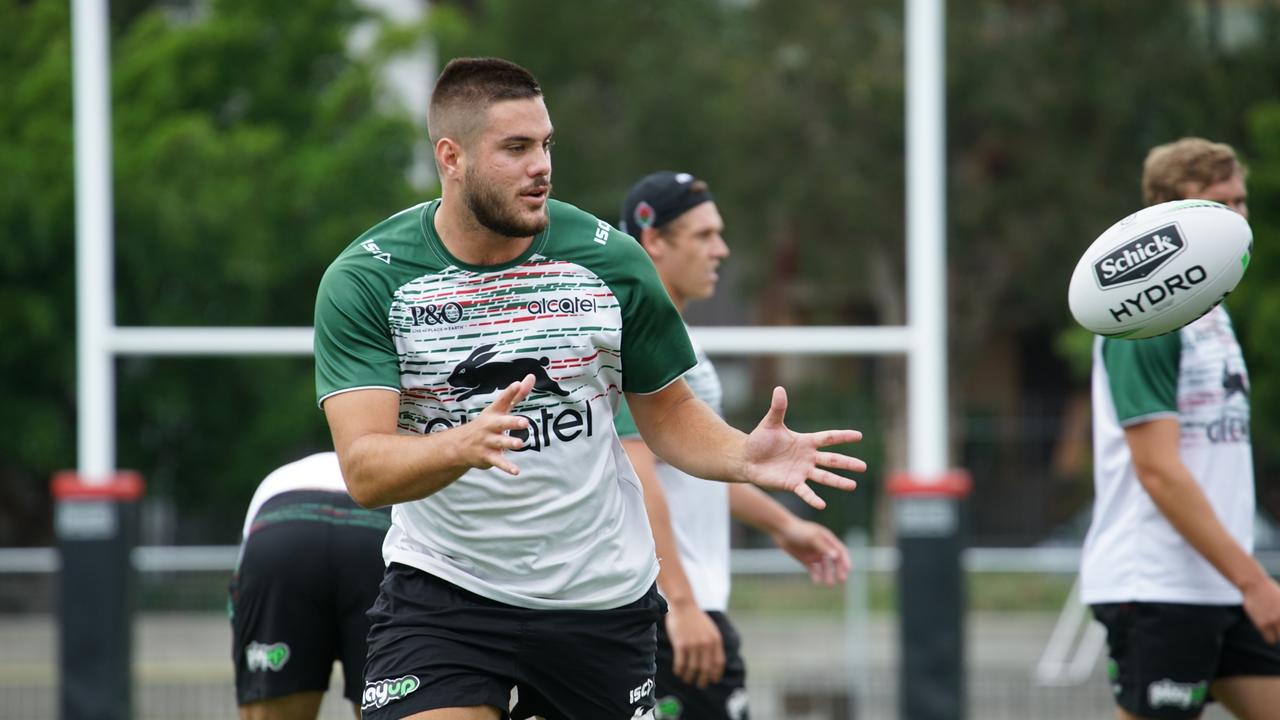 ST Sport. South Sydney Rabbitohs Young Gun Corey Allan at Pre-Season training. Pic: Supplied by South Sydney Rabbitohs