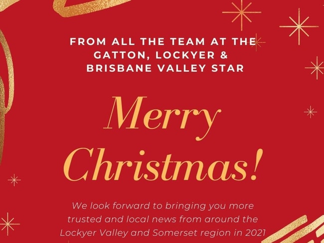 Merry Christmas from the Gatton Star.