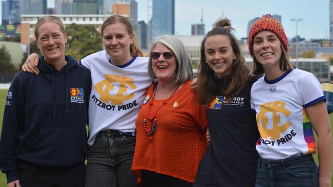 Joan Eddy is standing down as Fitzroy president. Picture: Hannah Knocker