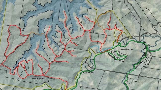 A development application proposing early works, related to a planned "intentional community" in the Mount Burrell and Kunghur area, has been lodged with Tweed Shire Council.