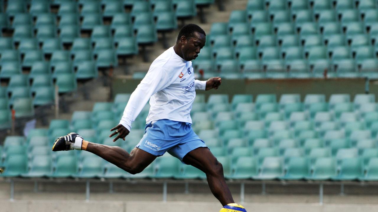 Former Sydney FC star Dwight Yorke will coach the A-League All Stars. Picture: AAP Image/Dean Lewins