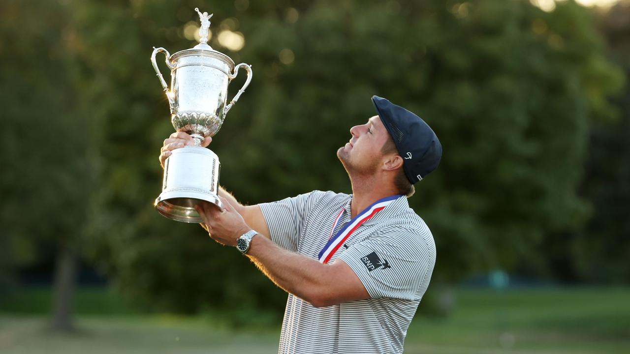 Bryson DeChambeau’s aggressive approach is catching on. Gregory Shamus/Getty Images/AFP