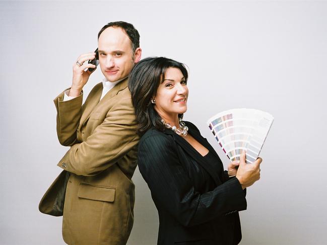 Realtor David Visentin and designer Hilary Farr from Love It Or List It.