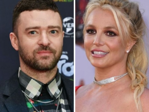 Britney Spears posts cocktail photo after ex Justin Timberlake's arrest