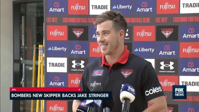 Brand new skipper, Zach Merrett, backs in Jake Stringer