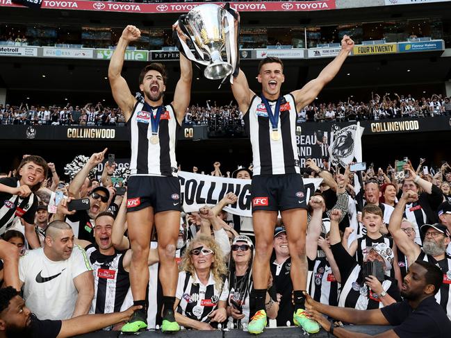 Collingwood have used the AFL’s trade and draft rules to their advantage. Picture: Michael Klein