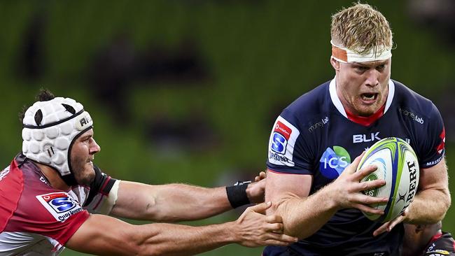 Rebel Matt Philip has been bumped up the order of Wallabies second-row contenders