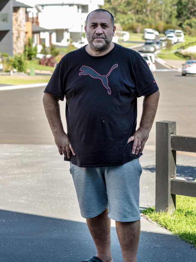 The Schwartz’s neighbour, Domenic Lombardo. Picture: Monique Harmer