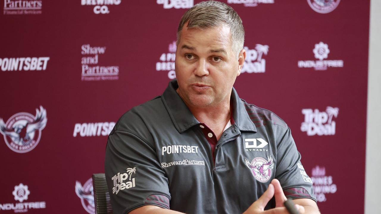 Anthony Seibold hit back at claims the club should release Trbojevic. Picture: Tim Hunter