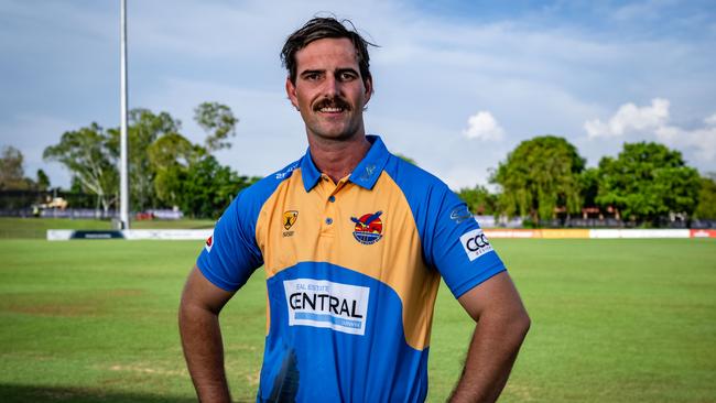 Former Southern Districts skipper Matt Hammond has taken over as captain at Darwin. Picture: Patch Clapp