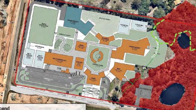 Plans for the proposed Redland Bay State School which is set to open in 2024.