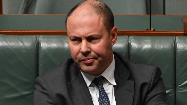 On Thursday Treasurer Josh Frydenberg will formally catalogue the huge budget deficits we now face. Picture: AAP