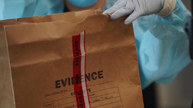 Lab evidence in episode three. Picture: SBS