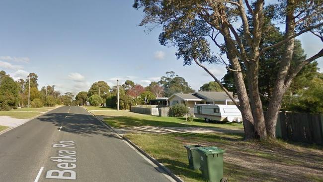 Betka Road, Mallacoota. Picture: Google