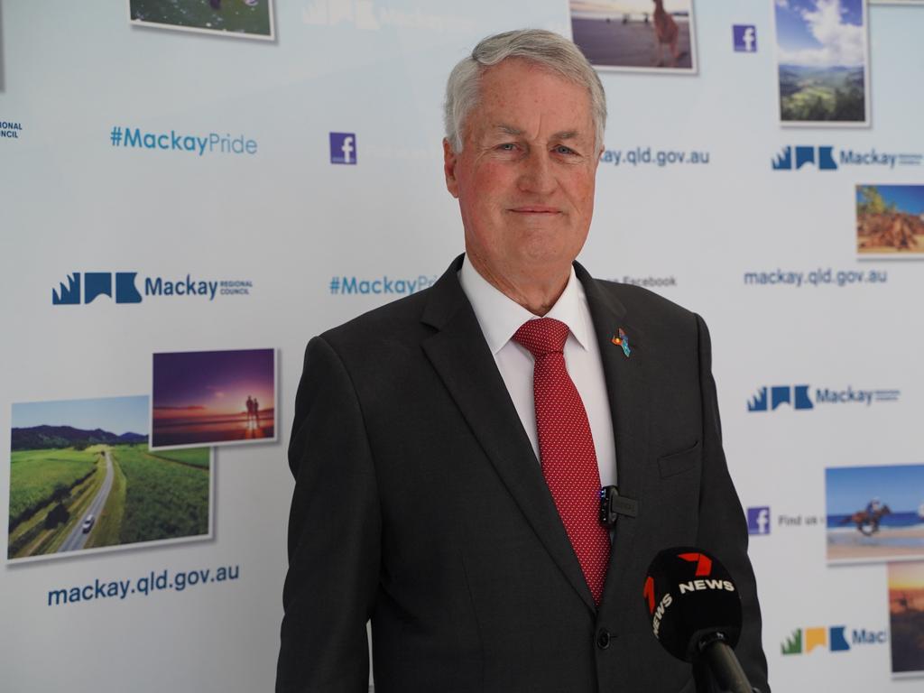 Mackay Regional Council Mayor Greg Williamson argued his conflict of interest was an act of duty. Picture: Heidi Petith