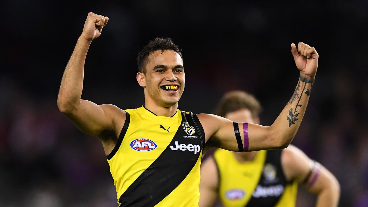 Sydney Stack in action for the Tigers. Picture: Getty Images