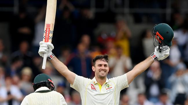 Mitchell Marsh enjoyed one of the greatest days of his career. Picture: Getty