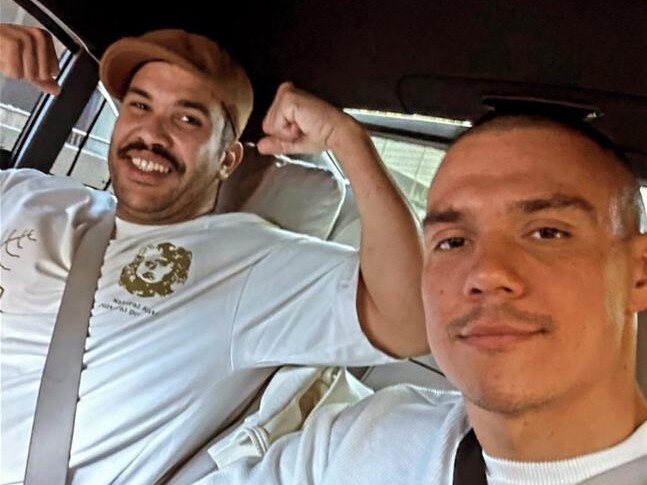 Tim Tszyu and Omar Iferd. Photo: Instagram