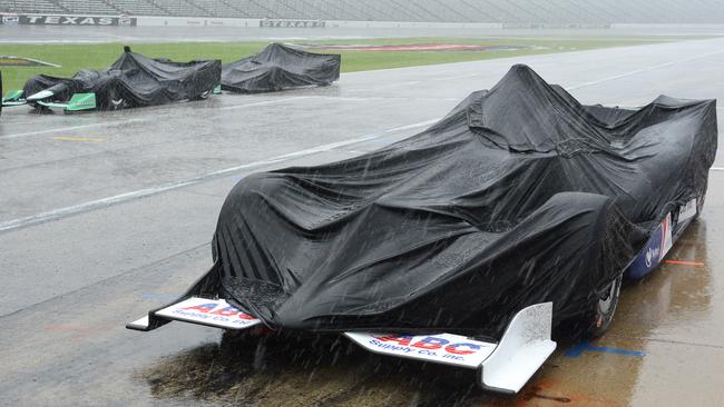 Rain washes out Texas IndyCar race until August.