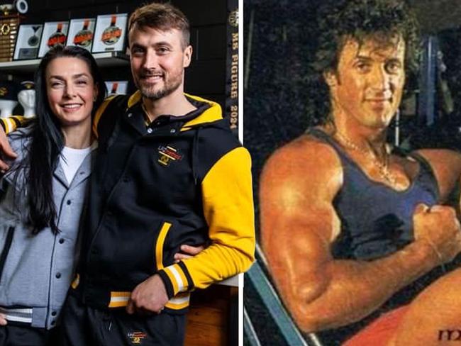 Sly stallone gym art for web