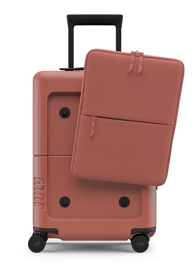 July carry-on bag with Pro SnapSleeve.