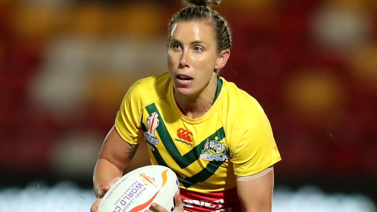 Sam Bremner has explained how she made the decision to come out of retirement to play for the Roosters this season. Picture: Jan Kruger/Getty Images for RLWC