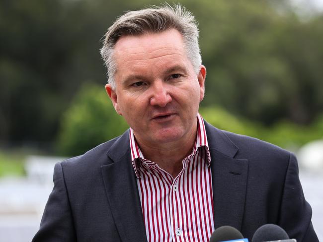 The Shadow Minister for Climate Change and Energy Chris Bowen became the latest candidate to get Covid-19. Picture: NCA Newswire / Gaye Gerard