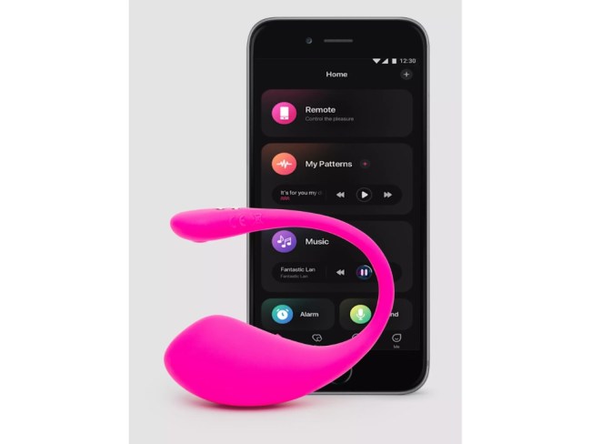 Lovense Lush 3 App Controlled Rechargeable Love Egg Vibrator. Picture: Lovehoney.