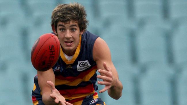 A young Taylor Walker in his first years as a Crow.