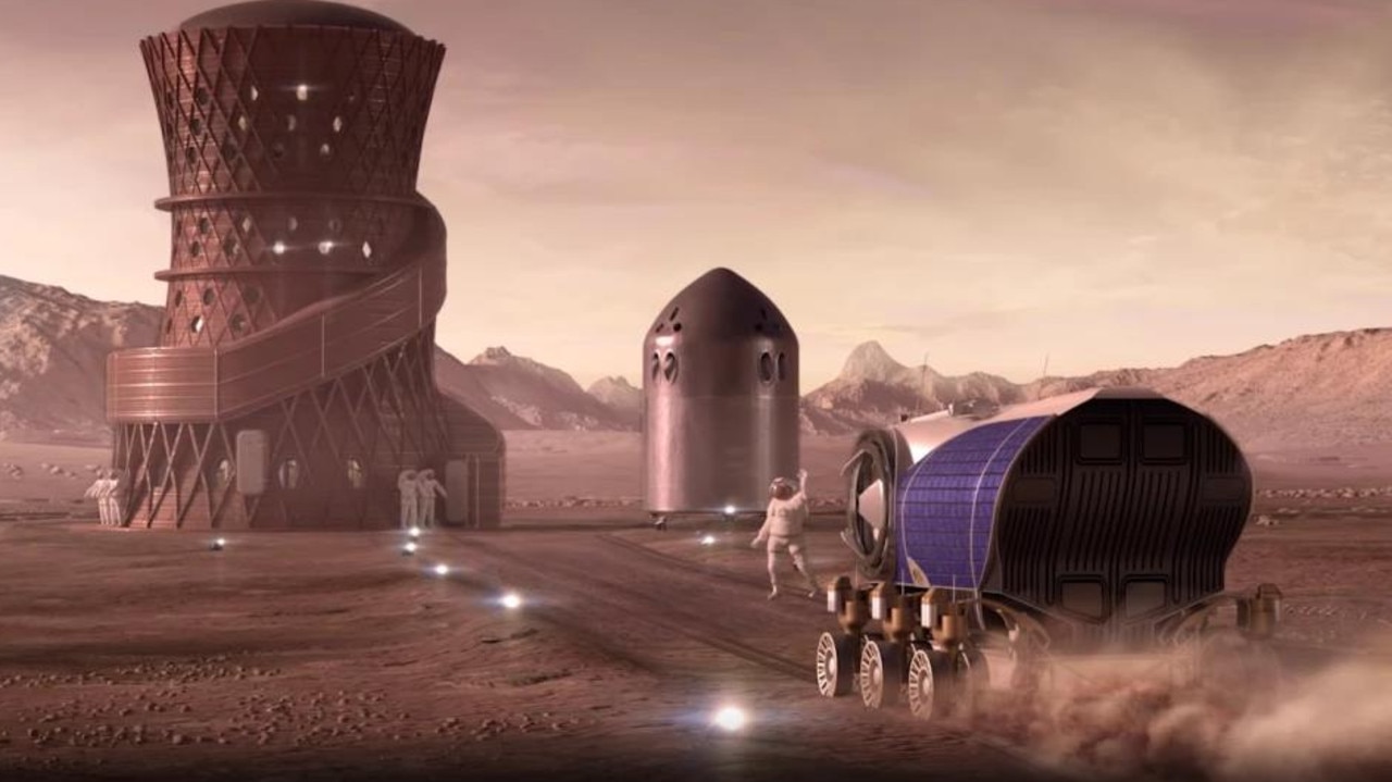 This was the winning design for the latest round of Nasa's Habitat Challenge Credit: NASA