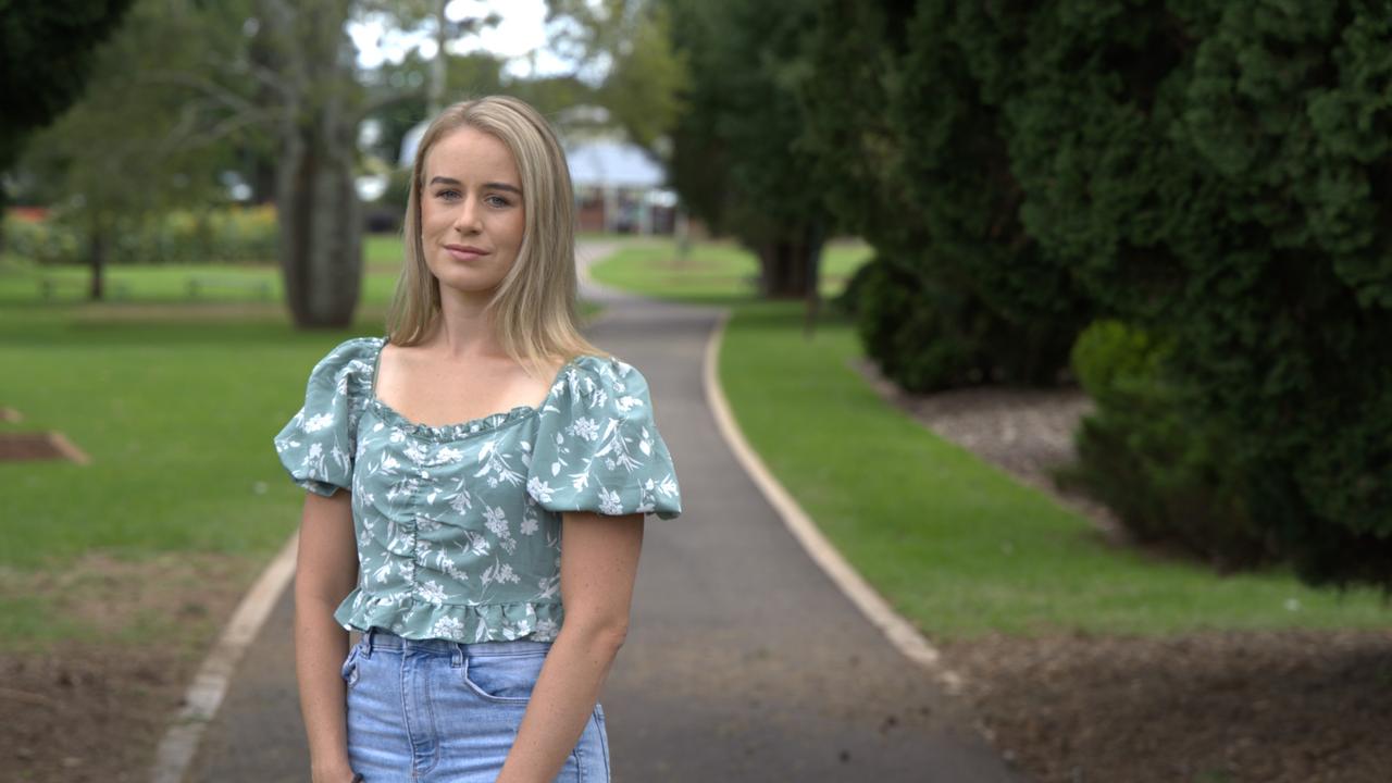 Toowoomba nurse Katie Harch on pudendal neuralgia diagnosis. Picture: Christine Schindler