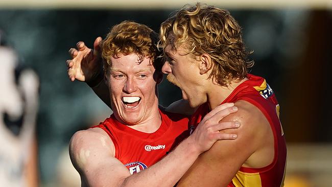 Gold Coast said it recruited Greenwood because he was a strong character, hunted the footy and would look after its young players. Picture: Dave Hunt (AAP).