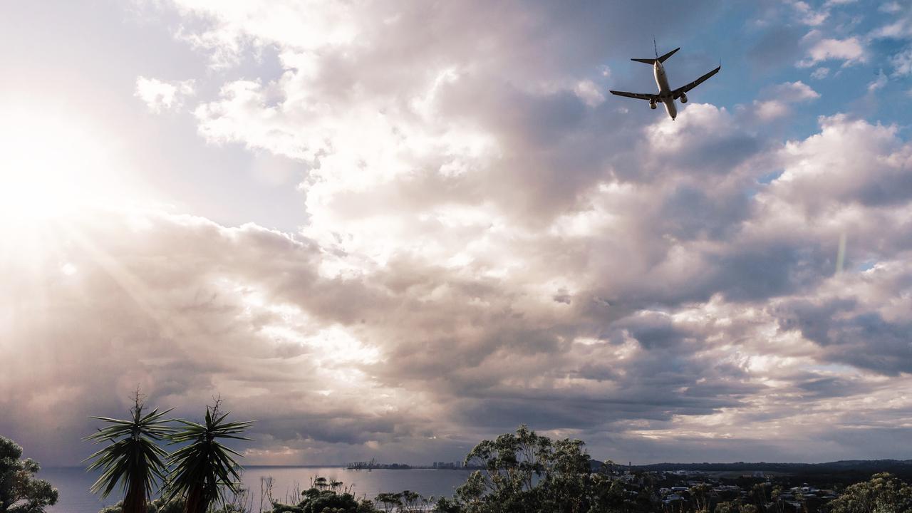 Making the descent to Gold Caost Airport. Photo: Chris Vickerman