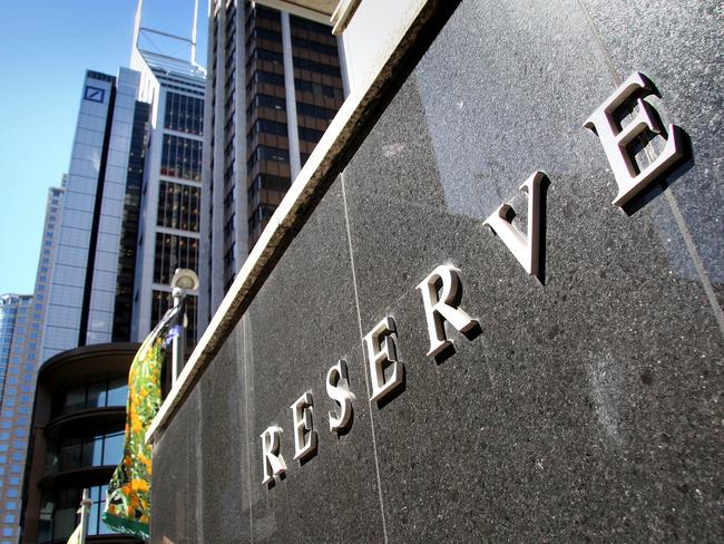 Generic pic of Reserve Bank of Australia building (RBA) at Martin Place in the Sydney CBD.