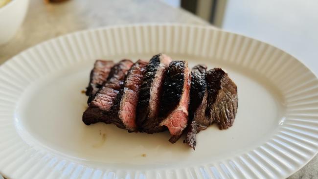 Rump steak at Lars Bar &amp; Grill, Mermaid Beach.