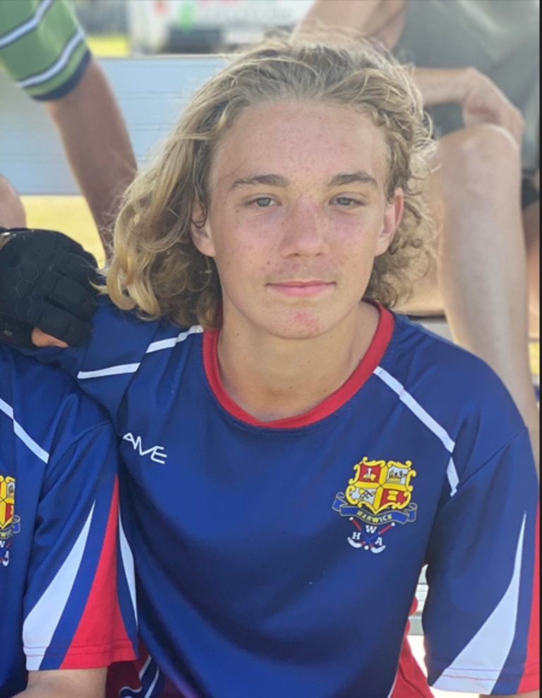 Harry Newton is calm under pressure and performs best when under fire by opposing teams (Photo: Chontelle Bruton/ Warwick Hockey Association)