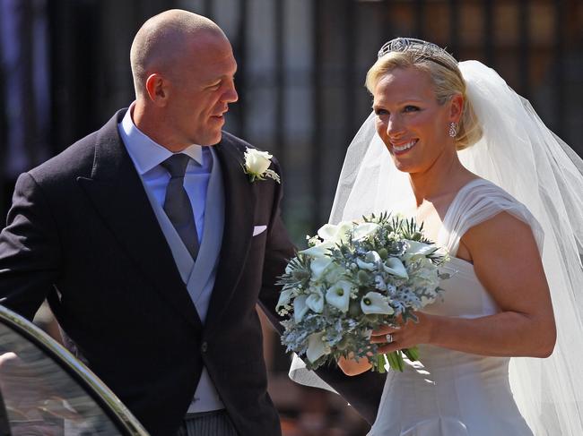 Despite being royals, Mike Tindall and Zara Phillips have a track record of being unstuffy. Picture: Getty Images