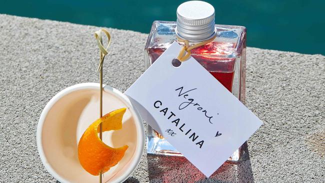 Catalina’s cocktail choices. Picture: Paul McMahon