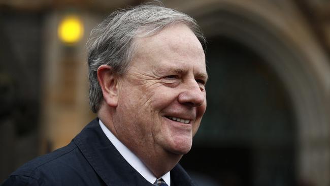 Future Fund chairman Peter Costello has warned investors they should expect ‘lower returns than in the past over the long term’. Picture: Daniel Pockett