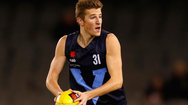 Marcus Bontempelli in action for Vic Metro during the under-18 championships. Picture: AFL Media