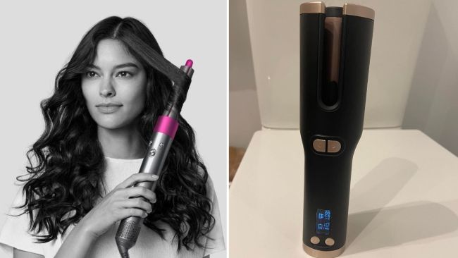 Curling iron that hotsell sucks your hair in