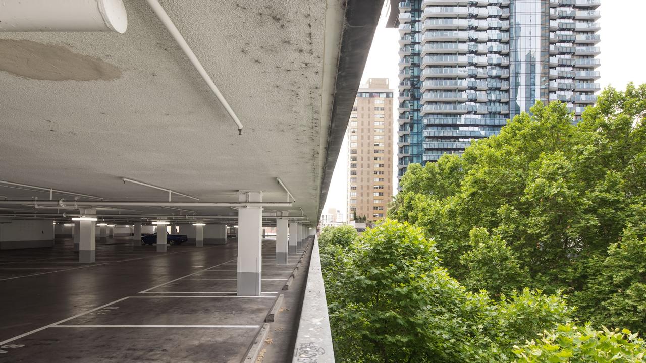 The Parkade building was designed by architect Peter McIntyre. Picture: Timothy Burgess.