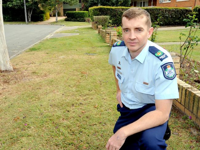 Snr Sgt Daryl Green was one of the officers Schumann talked to for the song. Picture: News Corp Australia. 