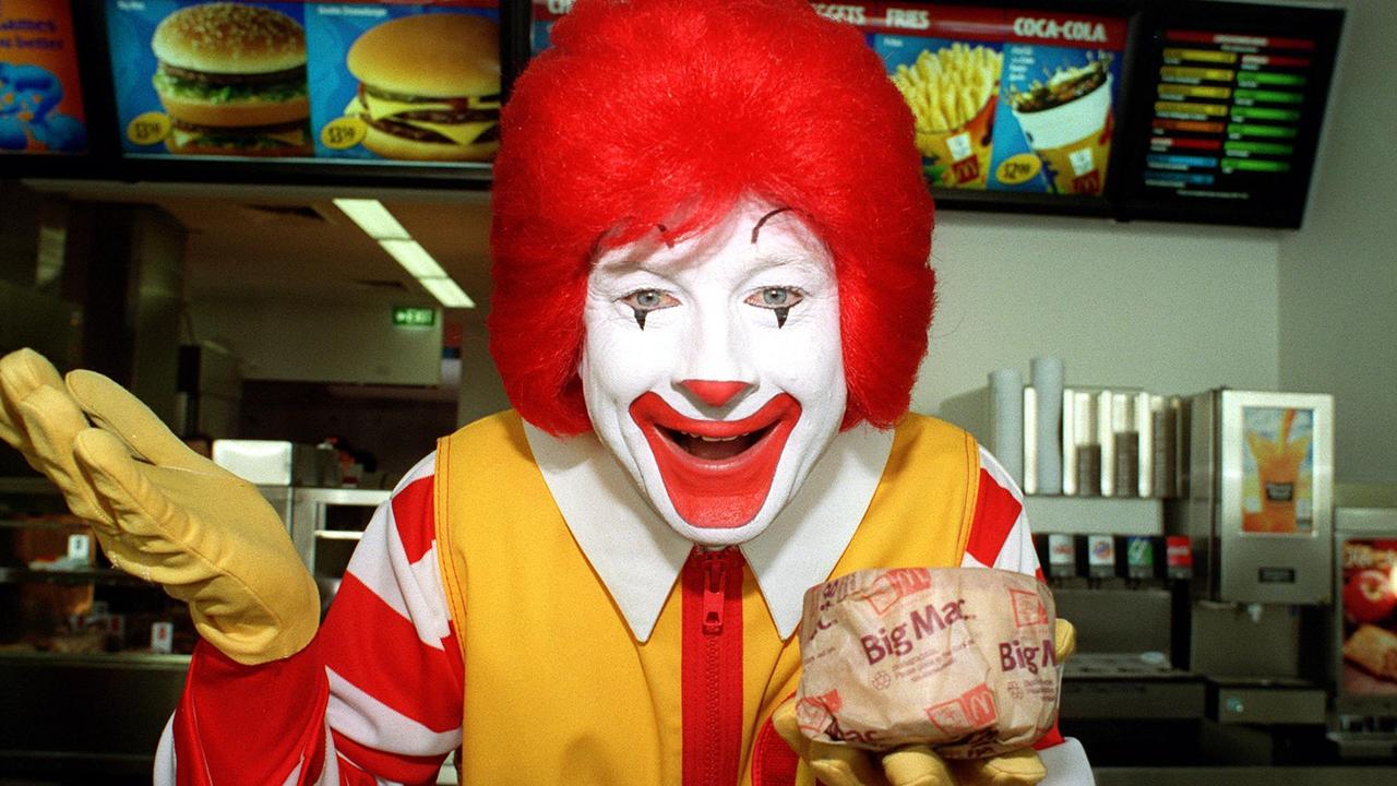 1280px x 720px - Why iconic clown character Ronald McDonald vanished | news.com.au â€”  Australia's leading news site